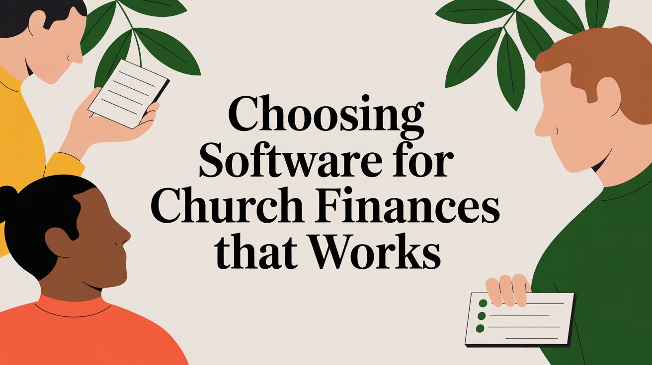 Choosing Software for Church Finances That Works