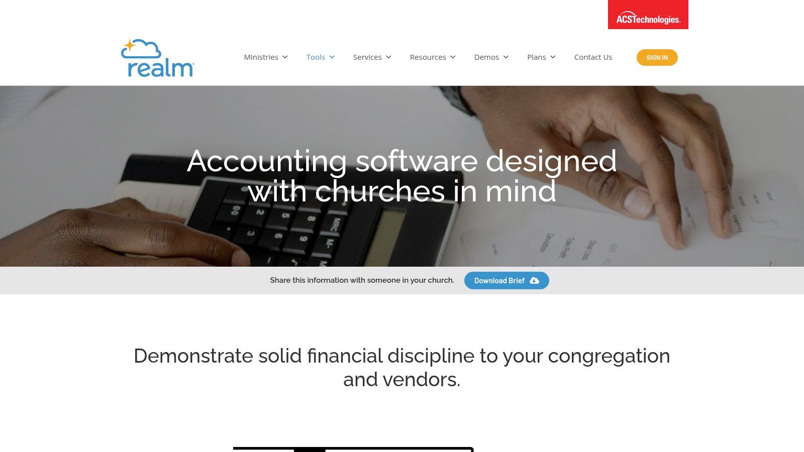 Realm Accounting (ACS Technologies)