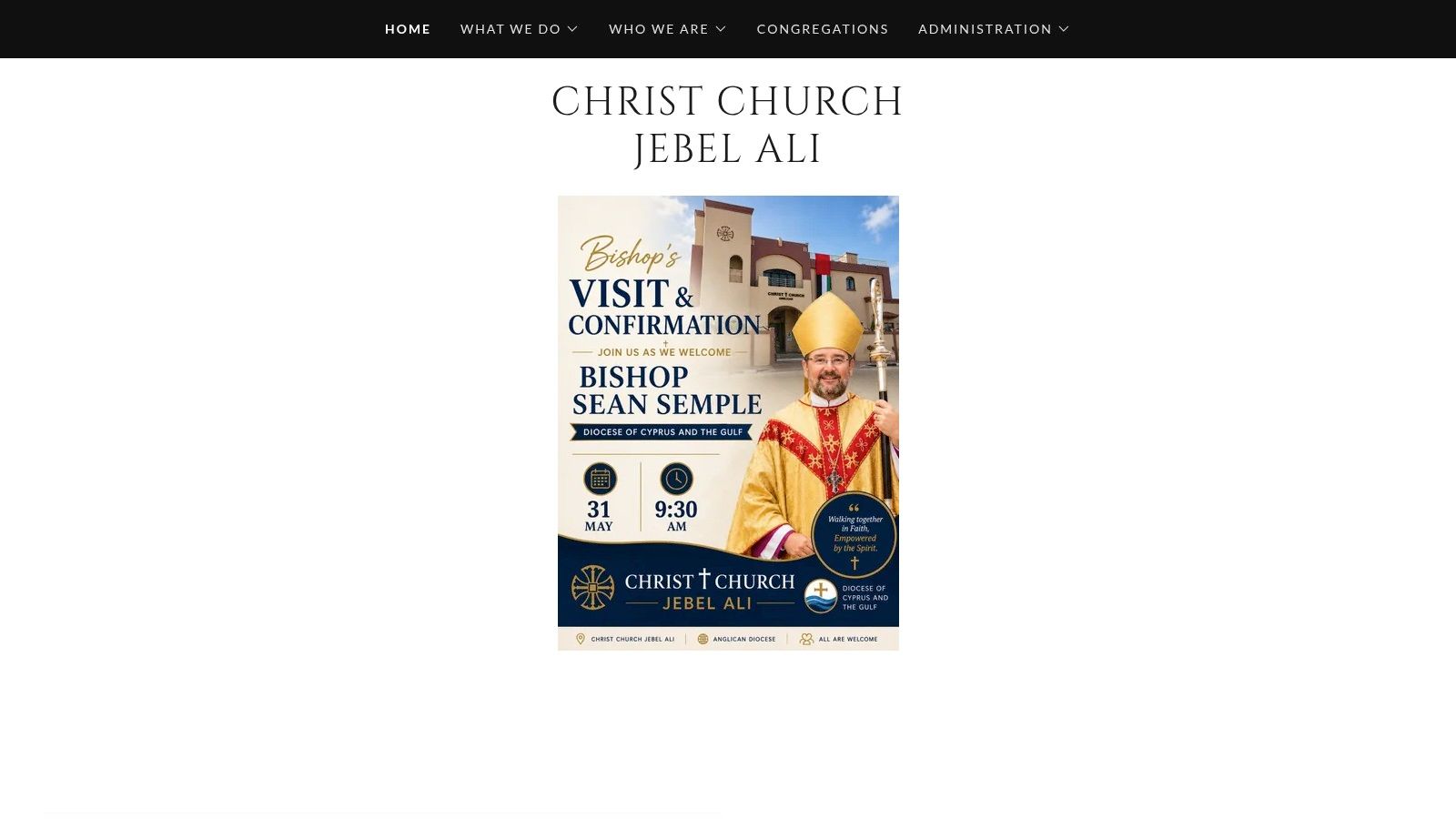Christ Church Jebel Ali (Anglican)