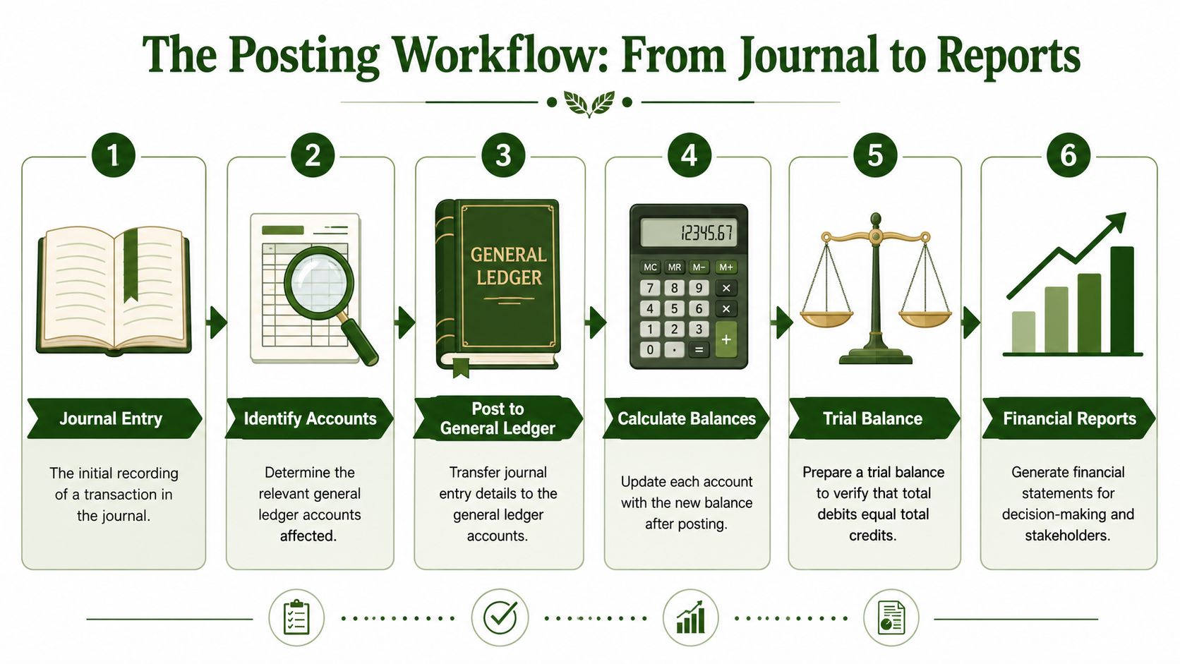 The Posting Workflow From Journal to Reports