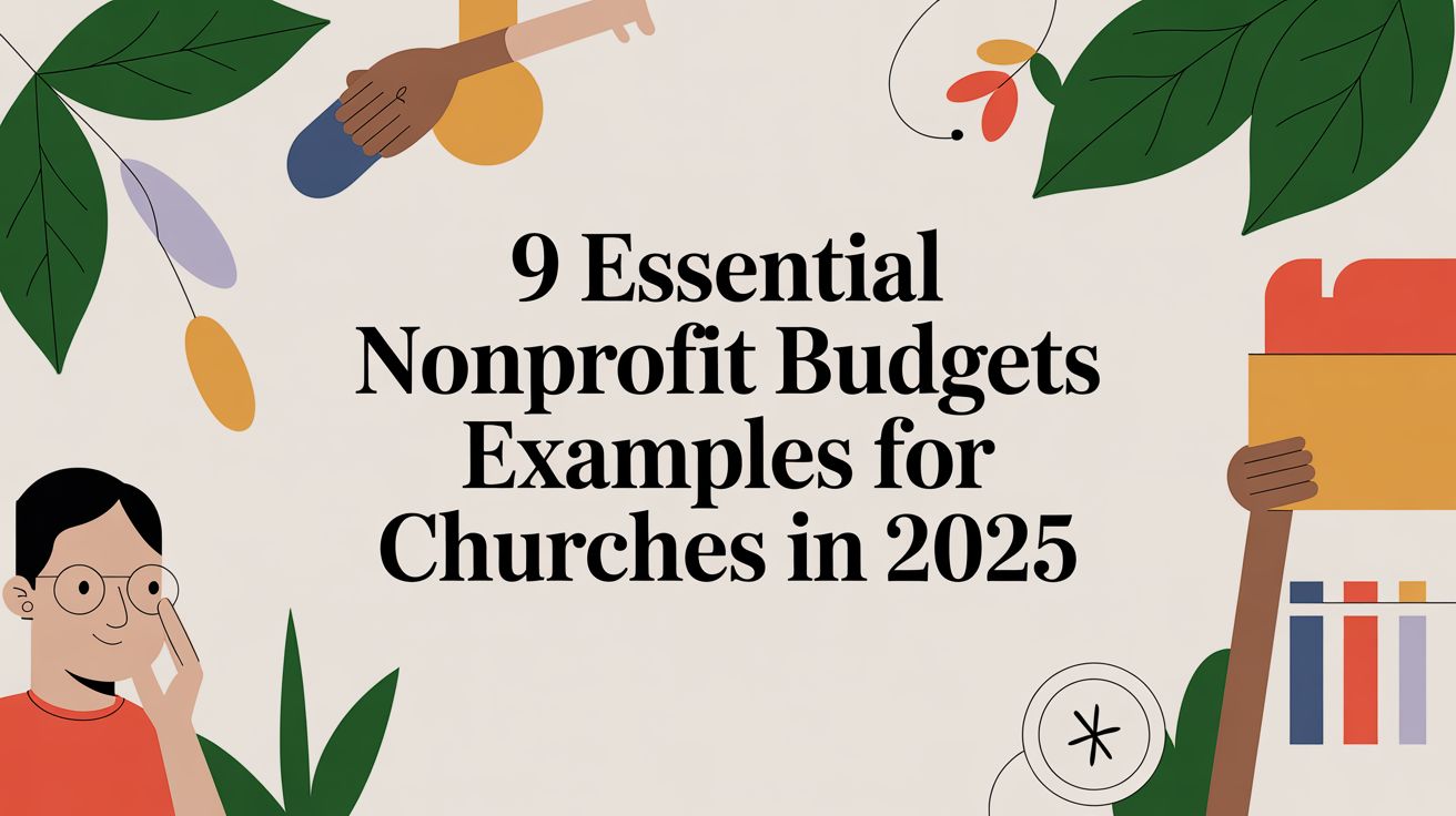 9 Essential Nonprofit Budgets Examples for Churches in 2025