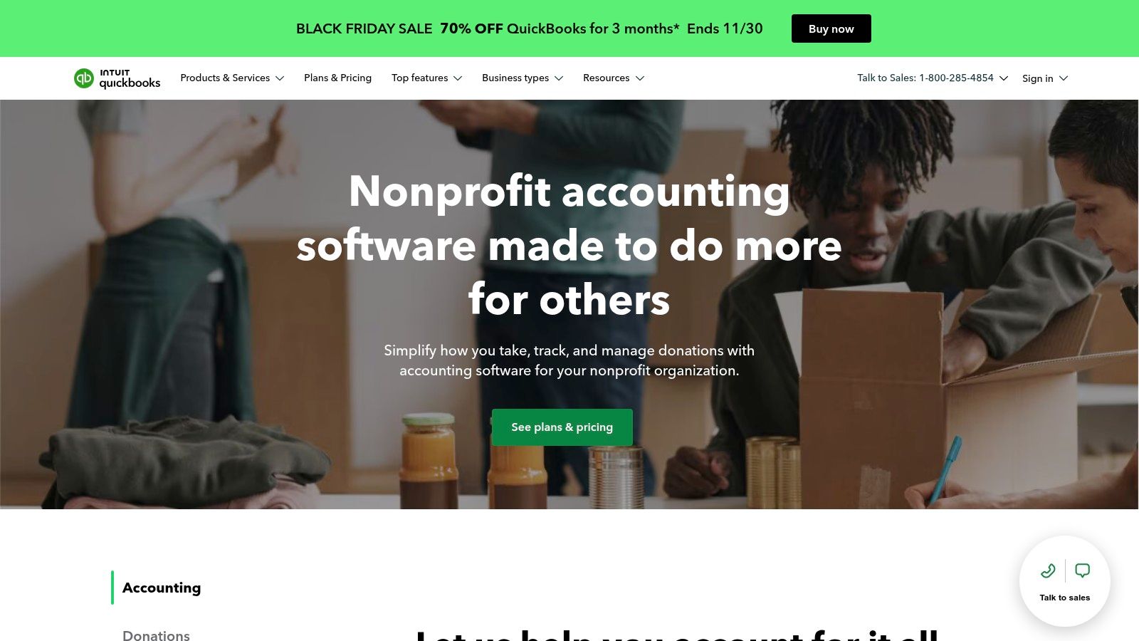 QuickBooks (Intuit) – Nonprofit/Church Use