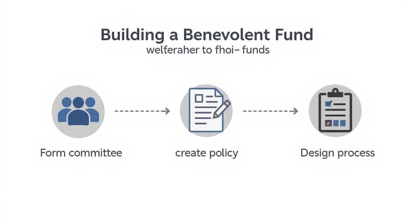 Infographic about what is a benevolent fund