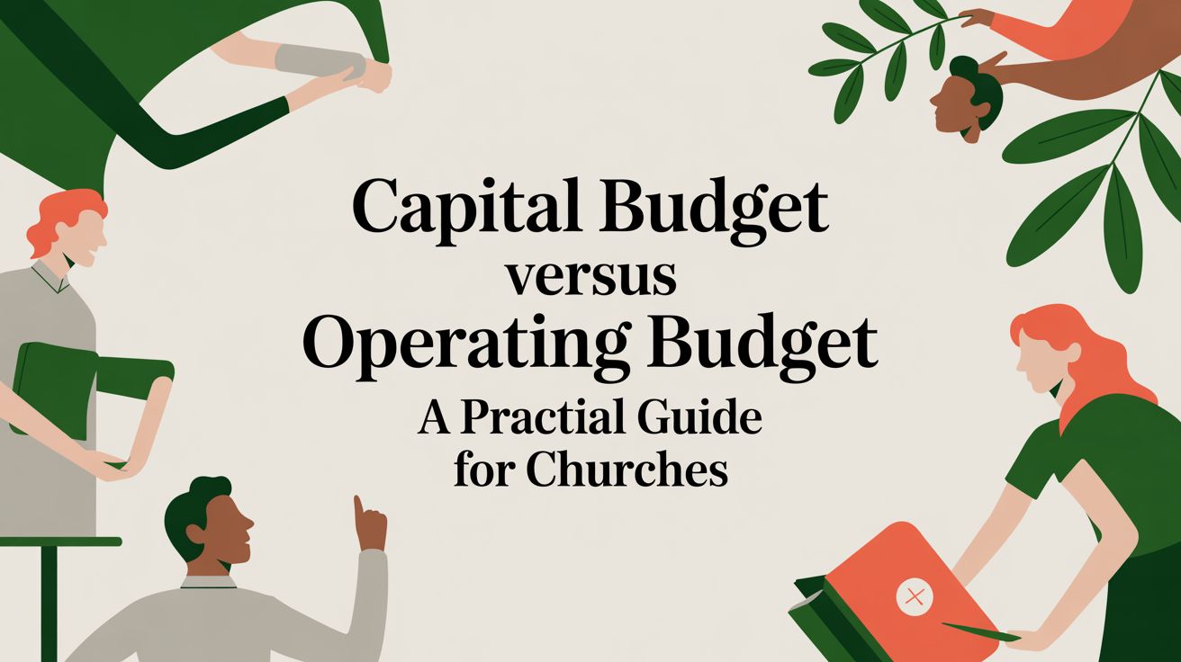 Capital Budget Versus Operating Budget a Practical Guide for Churches