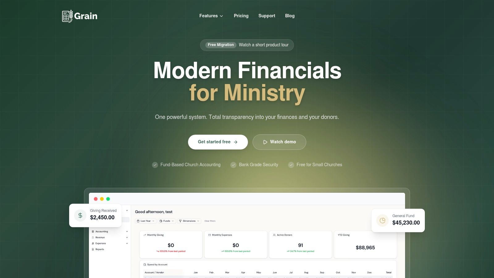 Grain Ledger