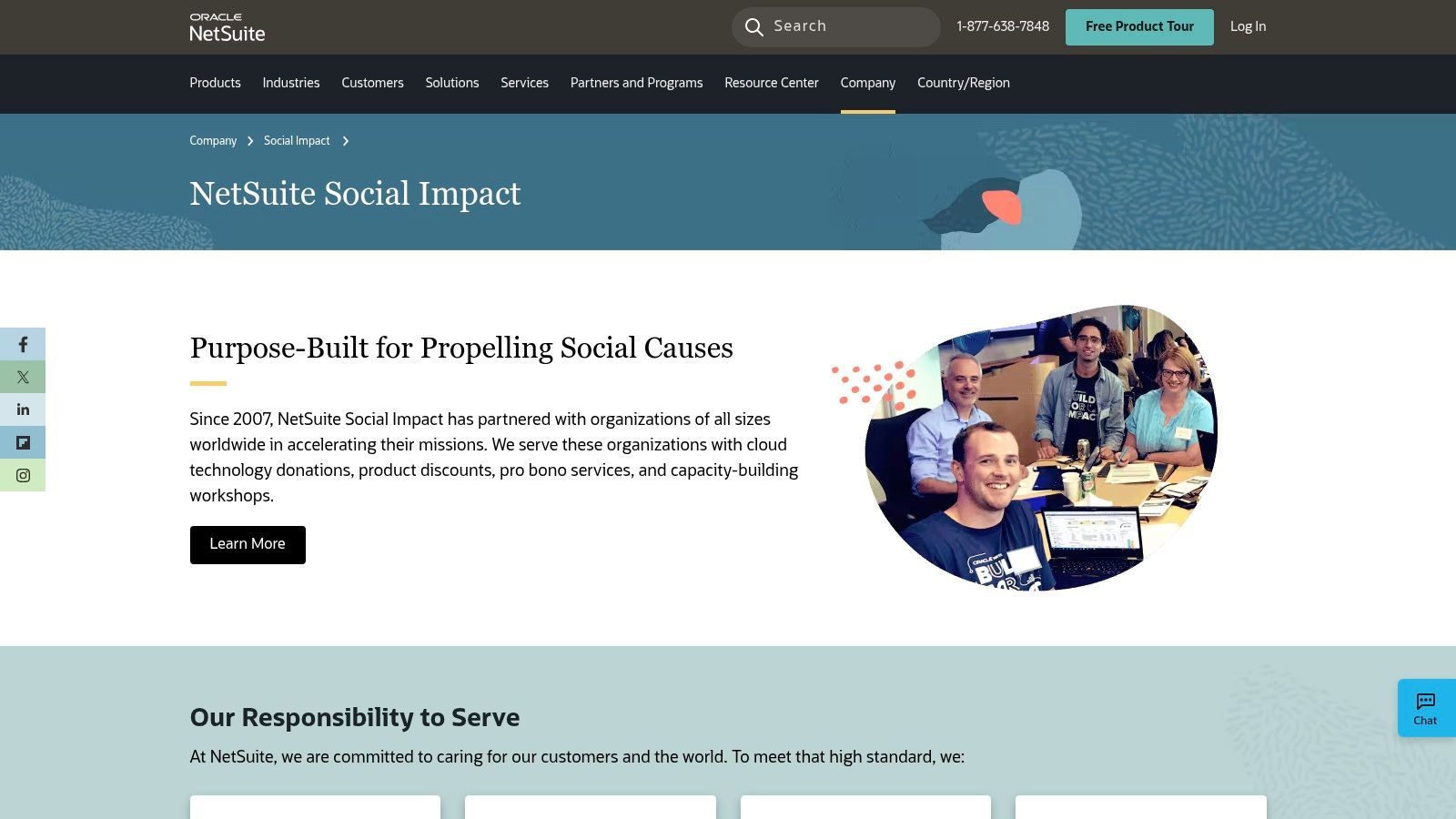 Oracle NetSuite for Nonprofits (Social Impact)