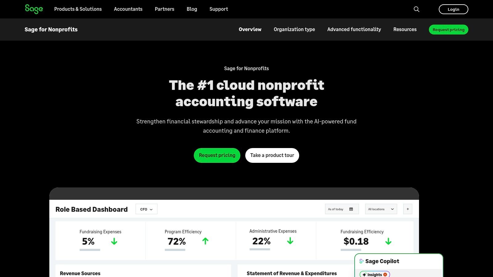 Sage Intacct for Nonprofits