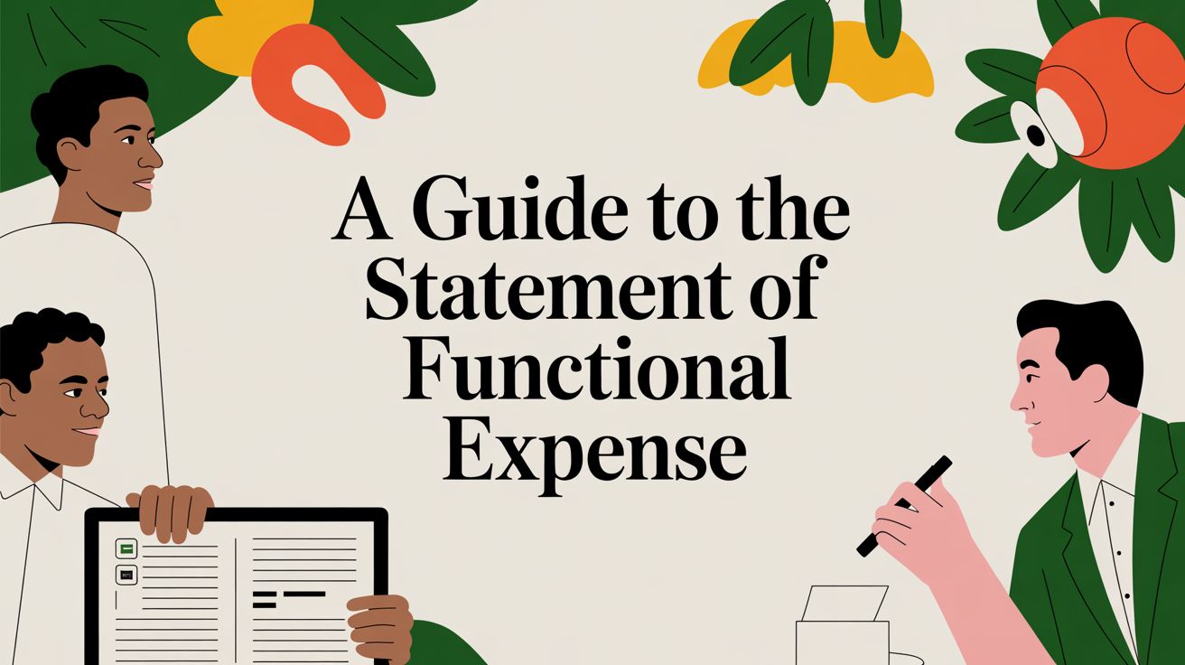 A Guide to the Statement of Functional Expense