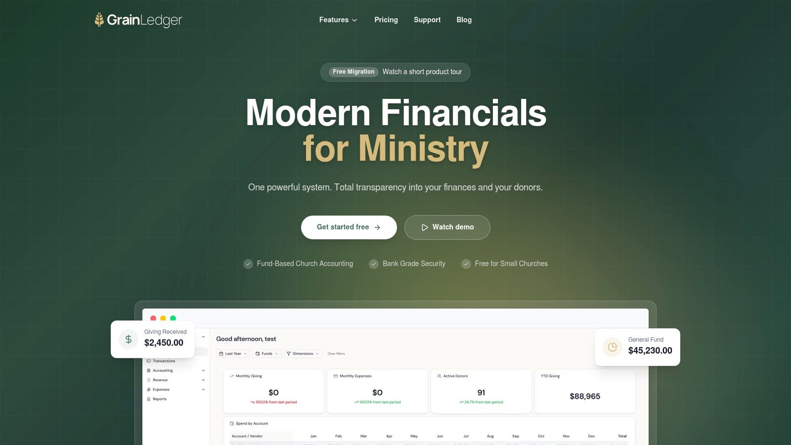 Screenshot from https://grainledger.com