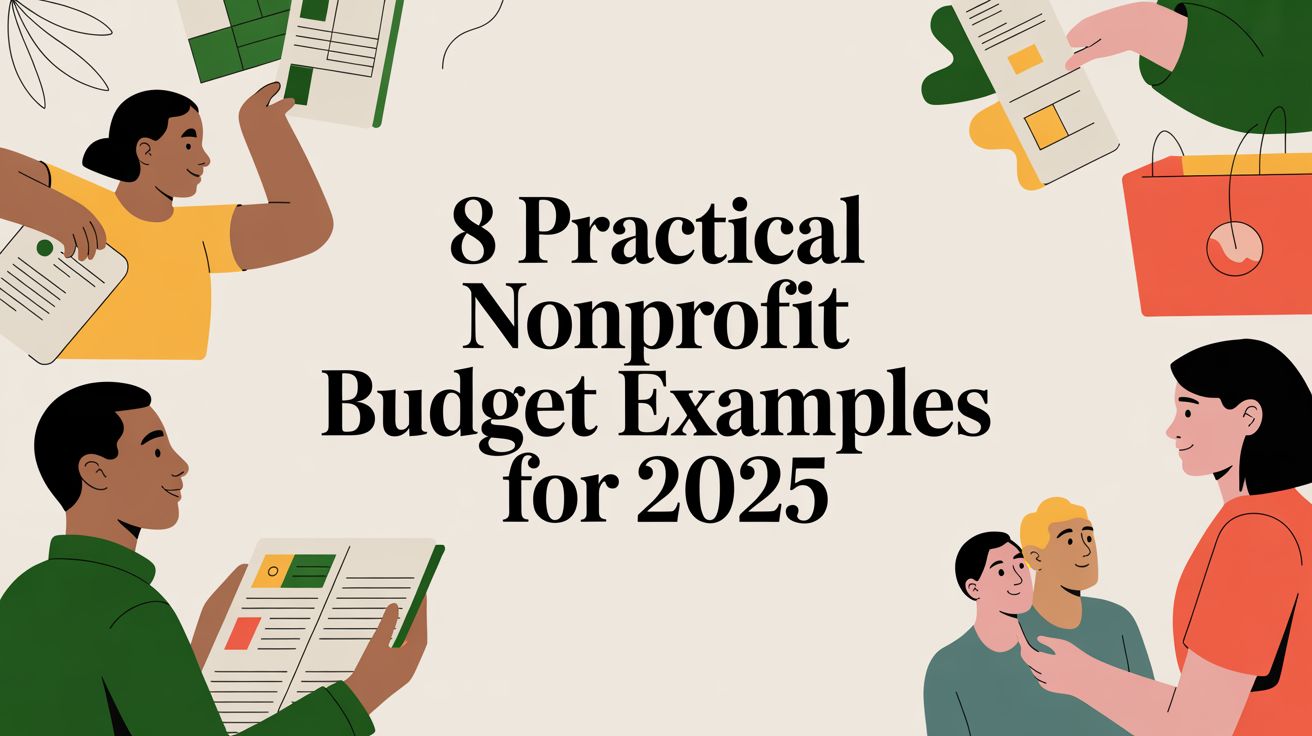 8 Practical Nonprofit Budget Examples for 2025