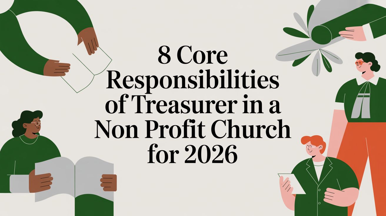 8 Core Responsibilities of Treasurer in a Non Profit Church for 2026