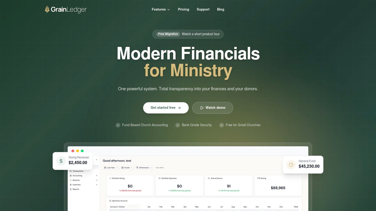 Screenshot from https://grainledger.com