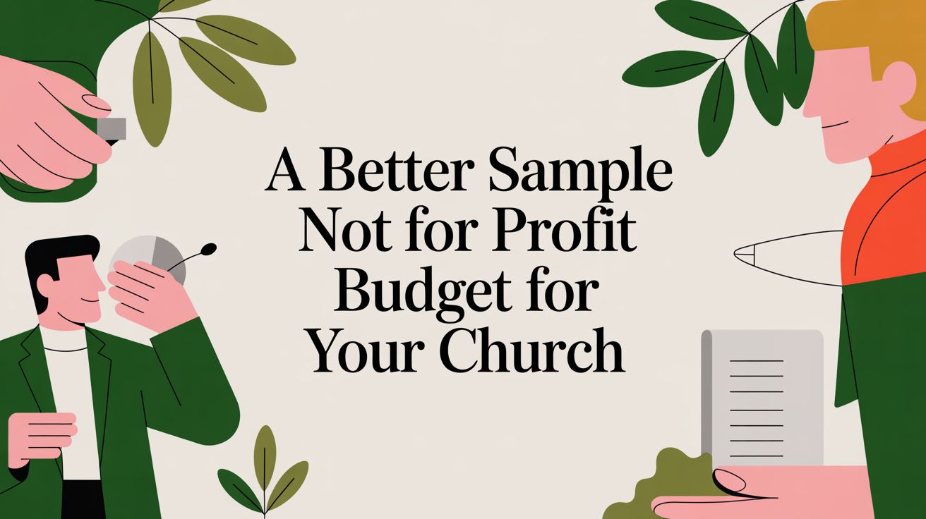 A Better Sample Not for Profit Budget for Your Church